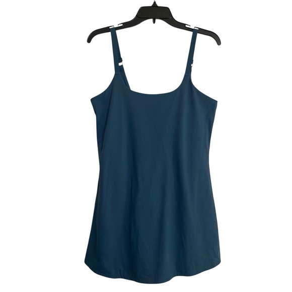 Prana Stormy Night Blue Luxara Athletic Adventure Dress Size Medium - Picture 3 of 9